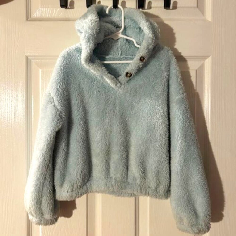Girls Size 5/6 Crop Top Hoodie